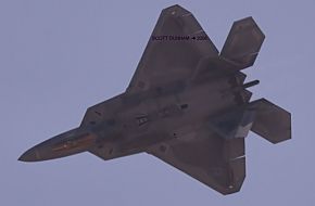 USAF F-22A Raptor Stealth Fighter