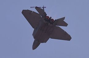 USAF F-22A Raptor Stealth Fighter