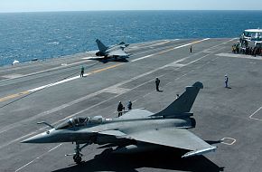 French Navy Rafale Jets
