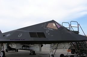 USAF F-117A Nighthawk Stealth Attack Aircraft