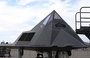 USAF F-117A Nighthawk Stealth Attack Aircraft