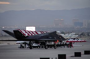 USAF F-117A Nighthawk Stealth Attack Aircraft