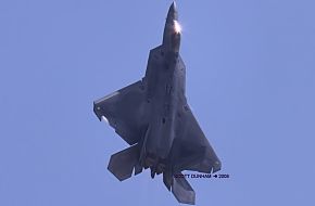 USAF F-22A Raptor Stealth Fighter