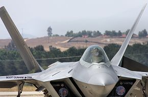 USAF F-22A Raptor Stealth Fighter