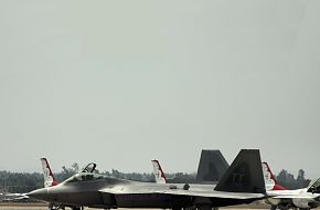 USAF F-22 Raptor Stealth Fighter