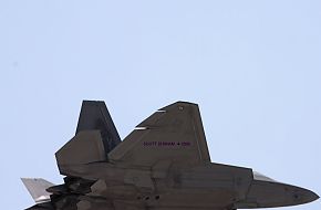 USAF F-22A Raptor Stealth Fighter