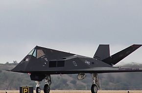 USAF F-117A Nighthawk Stealth Attack Aircraft