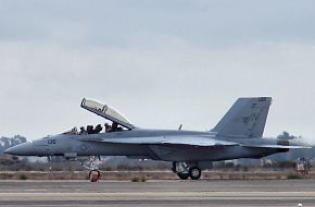 US Navy F/A-18F Super Hornet Fighter