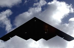 USAF B-2 Spirit Stealth Heavy Bomber