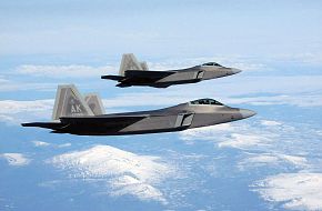 USAF F-22 Raptor Stealth Fighter