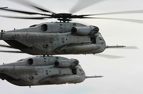 USMC CH-53E Super Stallion Transport Helicopter