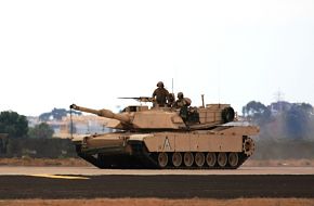 USMC M1A1 MBT MAGTF Exercise