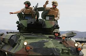 USMC LAV-25 MAGTF Exercise