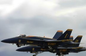 US Navy Blue Angels Flight Demonstration Team