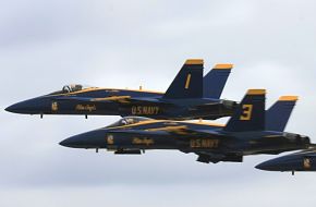 US Navy Blue Angels Flight Demonstration Team