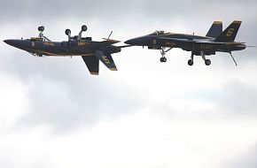 US Navy Blue Angels Flight Demonstration Team