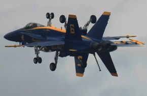 US Navy Blue Angels Flight Demonstration Team