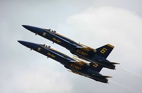 US Navy Blue Angels Flight Demonstration Team