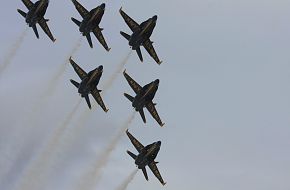 US Navy Blue Angels Flight Demonstration Team