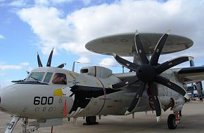 US Navy E-2C Hawkeye AWACS Aircraft