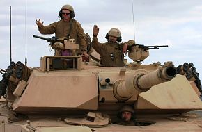 USMC M1A1 Abrams Main Battle Tank