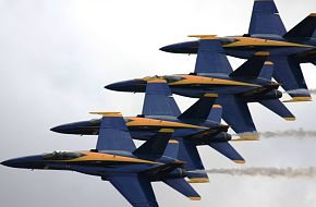 US Navy Blue Angels Flight Demonstration Team