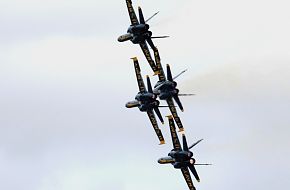 US Navy Blue Angels Flight Demonstration Team