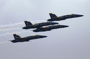 US Navy Blue Angels Flight Demonstration Team