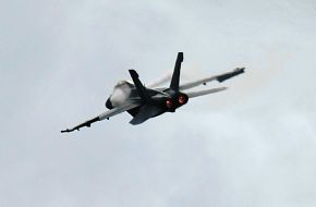 US Navy F/A-18F Super Hornet Fighter