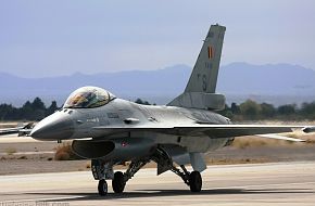 Belgian F-16 Falcon Fighter