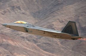 USAF F-22A Raptor Stealth Fighter