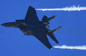 USAF F-15E Strike Eagle Fighter