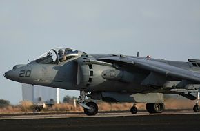 USMC AV-8B Harrier Close Air Support Aircraft