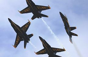 US Navy Blue Angels Flight Demonstration Team