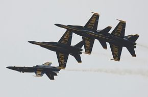 US Navy Blue Angels Flight Demonstration Team