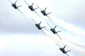 US Navy Blue Angels Flight Demonstration Team