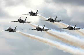 US Navy Blue Angels Flight Demonstration Team