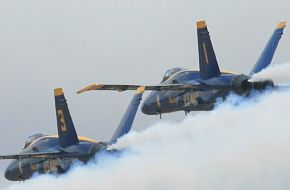 US Navy Blue Angels Flight Demonstration Team