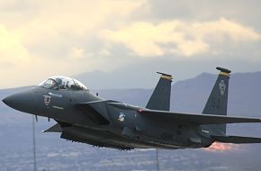 USAF F-15E Strike Eagle Fighter