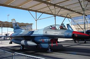 USAF F-16 Falcon Aggressor Squadron Fighter