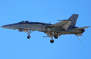 US Navy F/A-18C Hornet Fighter