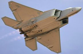 USAF F-22A Raptor Stealth Fighter