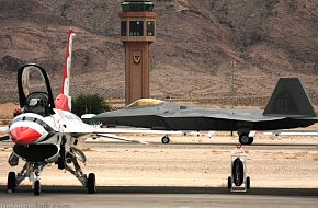 USAF F-22A Raptor Stealth Fighter