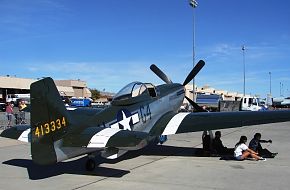 US Army Air Corps P-51 Mustang Fighter