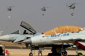 Fighter Aircraft at Aero India 2009 Air Show