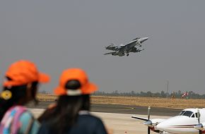 F-18 Combat Aircraft - Aero India 2009 Air Show