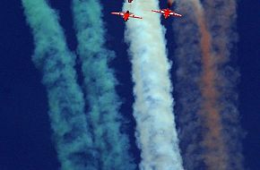 Aerobatic Team Air Displays - Aero India 2009 Air Show