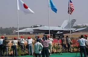 F-18 Fighter Jet - Aero India 2009 Air Show