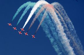 Aerobatic Team Air Displays - Aero India 2009, Air Show