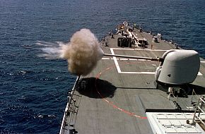 Arleigh Burke Class Destroyer Firing - US Navy